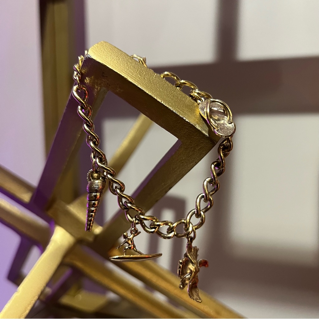 Ysl Yves Saint Laurent Charm Bracelet 625$
